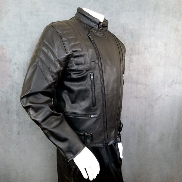 Vintage Leather Motorcycle Jacket | Open Road Collection - Picture 3 of 15